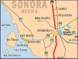 Kino Bay Estates Map